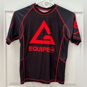 Gracie Barra kids rash guard.